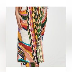 Farm Rio Multi Banana Brazilian Sarong New OS